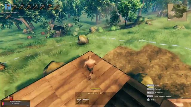 Valheim! Почти как майнкрафт! Играем, строим, выживаем, рофлим смотреть онлайн