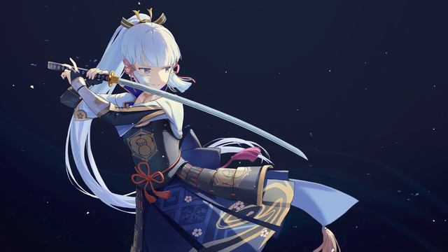 Live Wallpapers - Ayaka - Genshin Impact смотреть онлайн