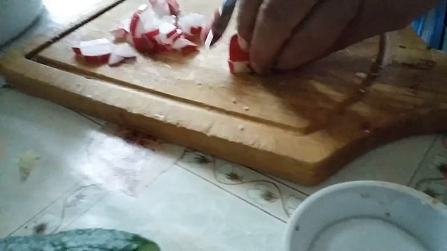 Готовим окрошку. 💗😗 смотреть онлайн