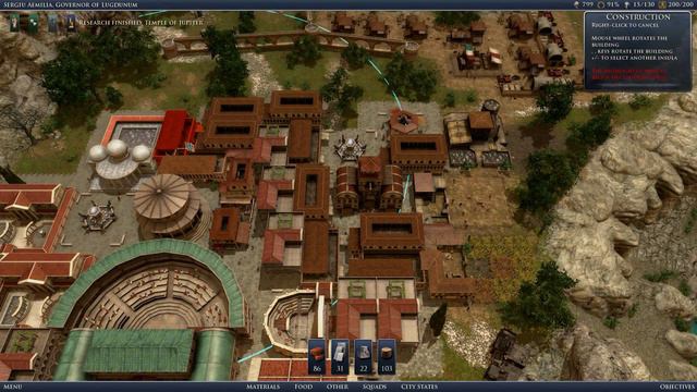 Grand Ages Rome - Establishing Lugdunum | Classic Campaign Walkthrough смотреть онлайн