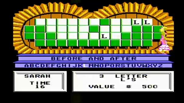 NES Wheel of Fortune Featuring Vanna White Game #1 смотреть онлайн