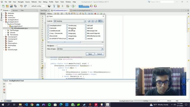 Student ID Card Generator | Java Project Tutorial смотреть онлайн