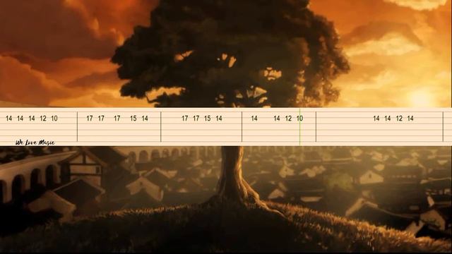 Avatar The Last Airbender - Leaves From The Vine Guitar Tab смотреть онлайн