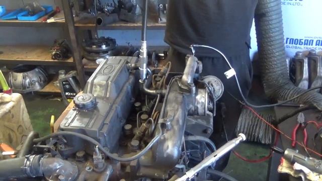 Проверка компрессии в двигателе JT 345814 смотреть онлайн