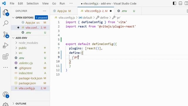 Environment Variables in VITE + REACT | add .env file to Vite App @howdevyou смотреть онлайн