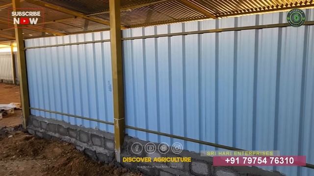 Integrated Goat and Poultry Farming Shed | Simple Integrated + Free Range Goat and Chicken Farm смотреть онлайн