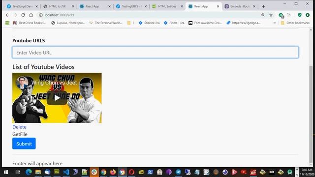 2020 11 16 ReactJs GetYoutube Objects 3 - Accessing Properties/Methods смотреть онлайн