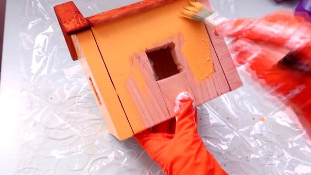 DIY ДОМ ? С КРЫШЕЙ ИЗ ЦВЕТОВ | ЖИВАЯ КАРТИНА ИЗ СУККУЛЕНТОВ ? своими руками смотреть онлайн