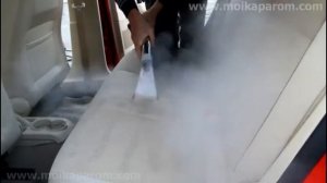 Чистка тканевого салона автомобиля парогенератором МП-4000