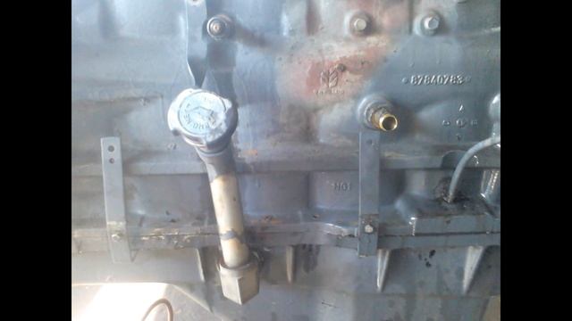 8560 NewHolland Engine Removal