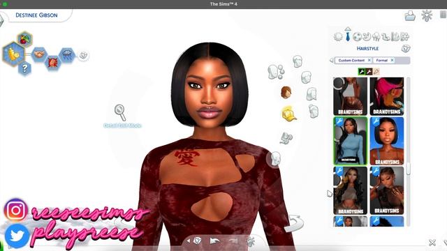 Sims 4 CAS | Destinee | Sim Download | BEST BLACK/URBAN CC FINDS | 75gb CC Folder | 100+ {FREE} Lin смотреть онлайн