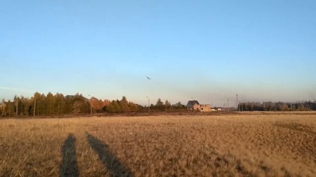 Мой первый полет на самодельном самолете на радио управлении смотреть онлайн