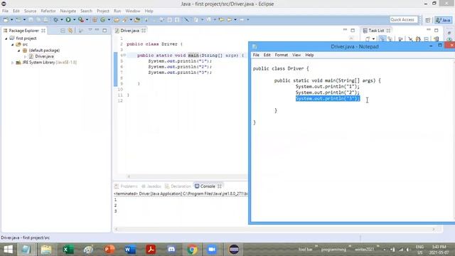 1. how to set up a new project - java eclipse - beginner tutorial смотреть онлайн