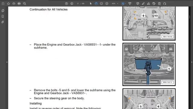VW Jetta / Vento Manual de reparación Suspensión Ruedas y Dirección / Wheels Steering Repair Manual смотреть онлайн