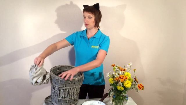 Обзор товаров: корзина плетеная и сковорода с керамическим покрытием смотреть онлайн