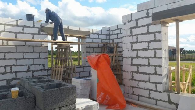 Дом из газобетона стены и перемычки оконных проемов смотреть онлайн