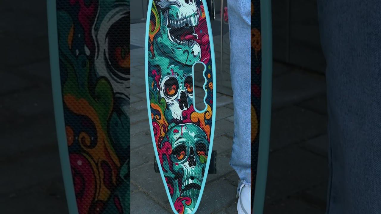 Это что такое? А это новый стильный пенни борд от Saimaa!