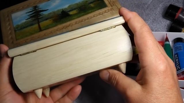 Роспись шкатулки своими руками смотреть онлайн