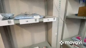 ПВЗ Озон. Как выглядит склад на пункте выдачи. Адресное хранения. Пункт выдачи OZON.