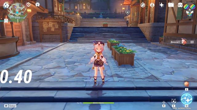 Диона в слоу-мо/Diona in slow-mo |Genshin Impact| смотреть онлайн