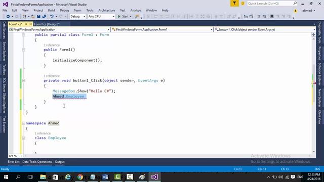 namespace in C# смотреть онлайн