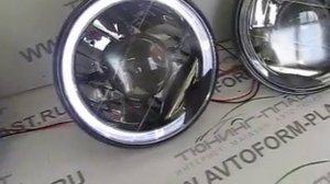 Передние фары Нива 2121 "DLAA".