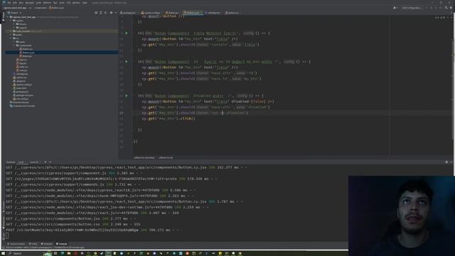 Cypress & React (E2E & Component Test) смотреть онлайн