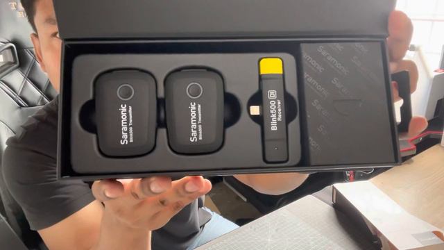 UNBOXING MIC SARAMONIC BLINK 500 смотреть онлайн