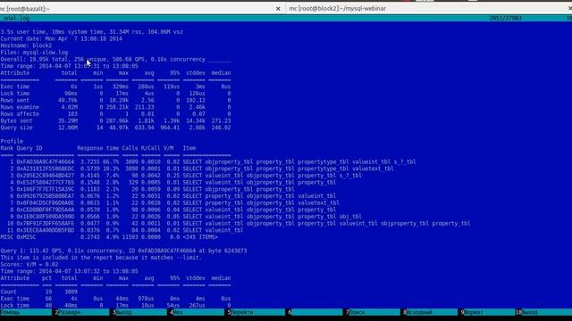 Мастер-класс: Анализ производительности MySQL для ускорения веб-приложений (Николай Лавлинский) смотреть онлайн