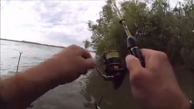 С ультралайтовой донкой на белую рыбу.
