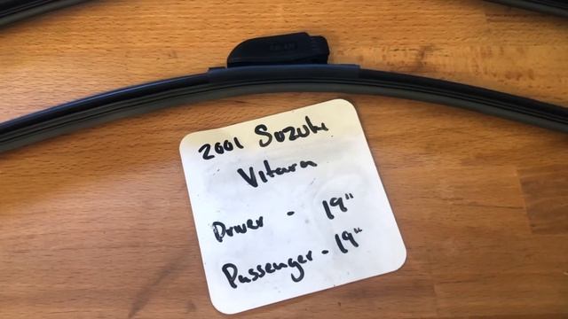 ? ? 2001 Suzuki Vitara Wiper Blade Replacement Size ? смотреть онлайн