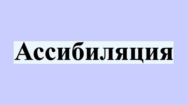 Ассибиляция смотреть онлайн