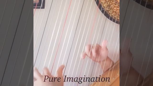 Pure Imagination Harp Cover | Willy Wonka and the Chocolate Factory | Tampa, Florida смотреть онлайн