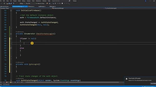 Firebase Authentication In Unity | Auto Login In Firebase Unity | Tutorial #2 смотреть онлайн