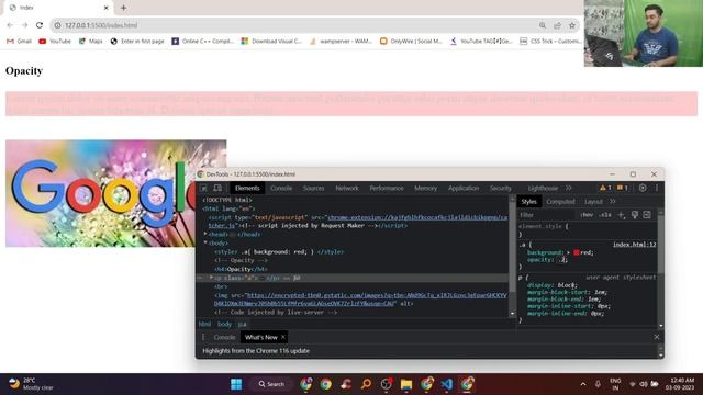 Opacity | CSS opacity | CSS transparent | CSS Tutorial for Beginners смотреть онлайн