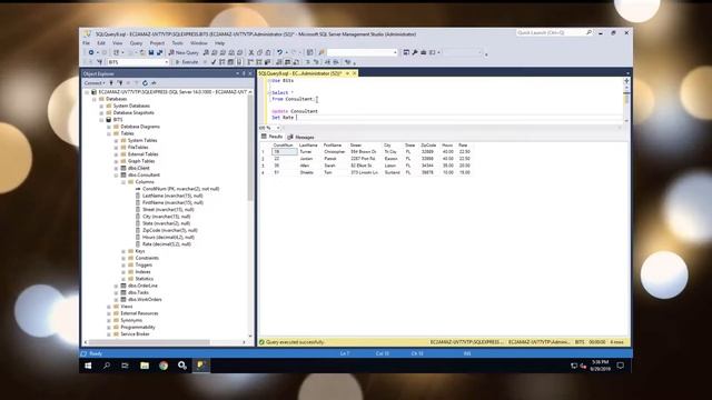 SQL: Update смотреть онлайн