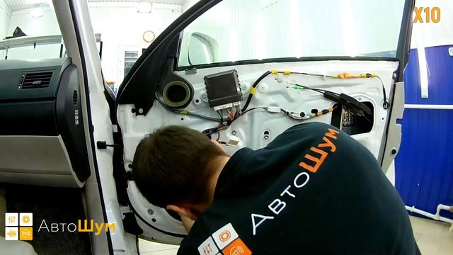 Шумоизоляция дверей Lexus GS 450 в уровне Экстра. АвтоШум. смотреть онлайн