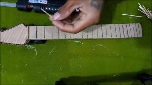 How to make an Electric Guitar from Cardboard
