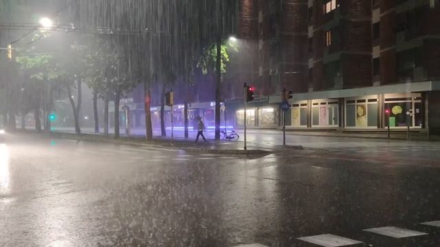 432Hz - 4K Rainy City Nights Healing Sounds | Body , Mind and Spirit Healing 2022 смотреть онлайн