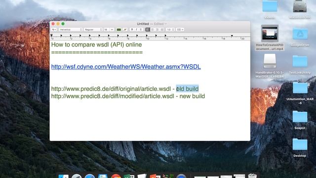Web Services Beginner Tutorial 8 - How to Compare two wsdl (api web services) online смотреть онлайн