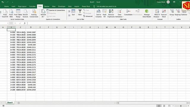 How to Create RD Plan and Convert Coordinates Autocad to Excel |Data Extraction| смотреть онлайн