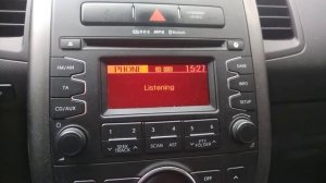 Как сопрягать телефон с магнитолой по bluetooth KIA Soul 2012 (рестайл)