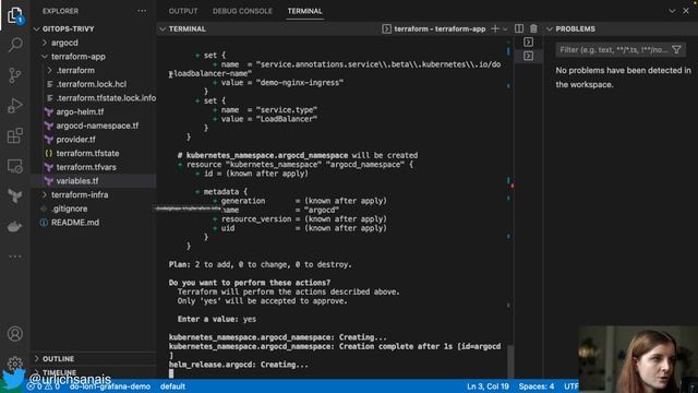 Bootstrap your cluster and application with Terraform смотреть онлайн