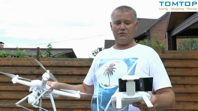 Квадрокоптер Xiaomi Mi Drone 4K | Тест высоты и дальности | MikeRC 2017 FHD