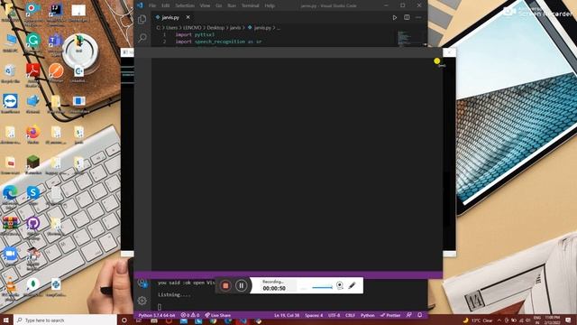 GUI complete JARVIS PROJECT [python project] смотреть онлайн