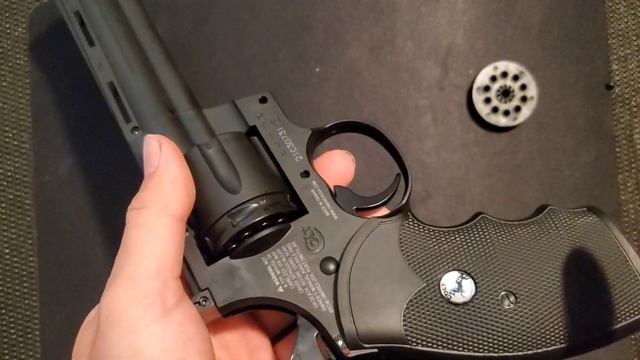 Súng rulo CO2 Umarex Colt Python .177 ổ đạn 10 viên. смотреть онлайн