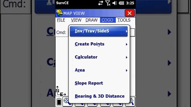 SurvCe - Import Shp File And Vertex To Points