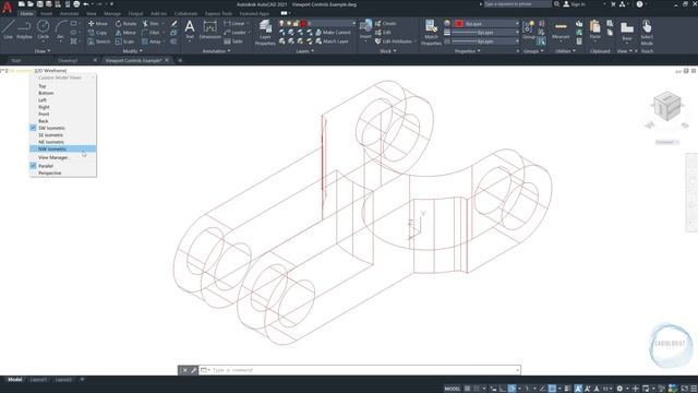 AutoCAD 2D Basic Tutorial For Beginners: Part 1 of 20 смотреть онлайн