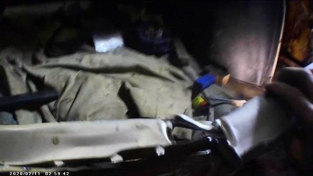 Daewoo Sens ремонт задней части кузова после удара. смотреть онлайн