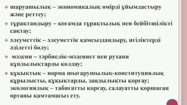 Талғар медициналық колледжі.Нусипова А.Б. Сабақтың тақырыбы: Мемлекет туралы негізгі түсініктер. смотреть онлайн